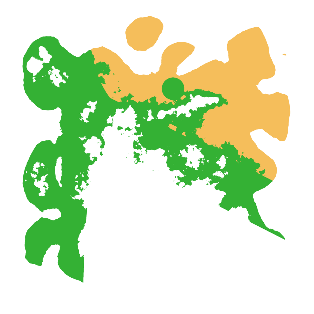 Biome Rust Map: Barren, Size: 3700, Seed: 4563463