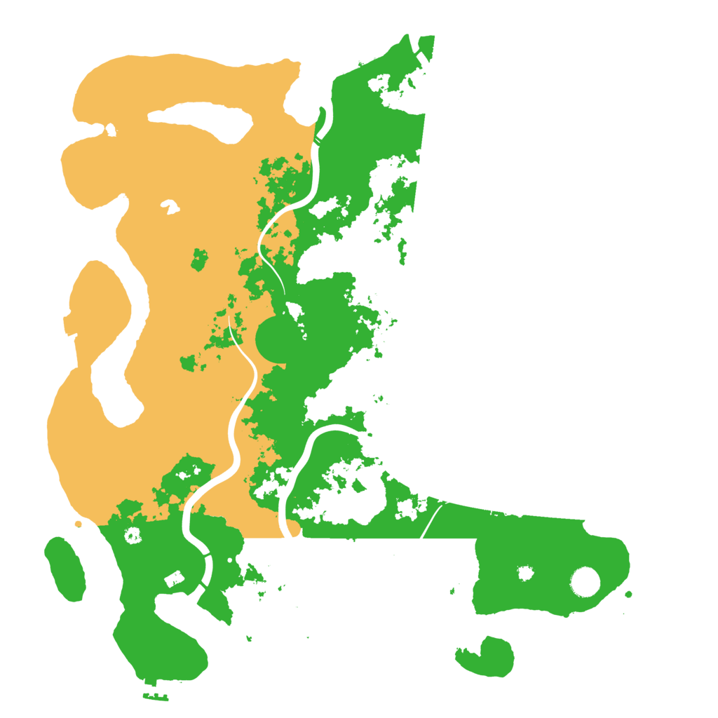 Biome Rust Map: Procedural Map, Size: 4250, Seed: 386413866