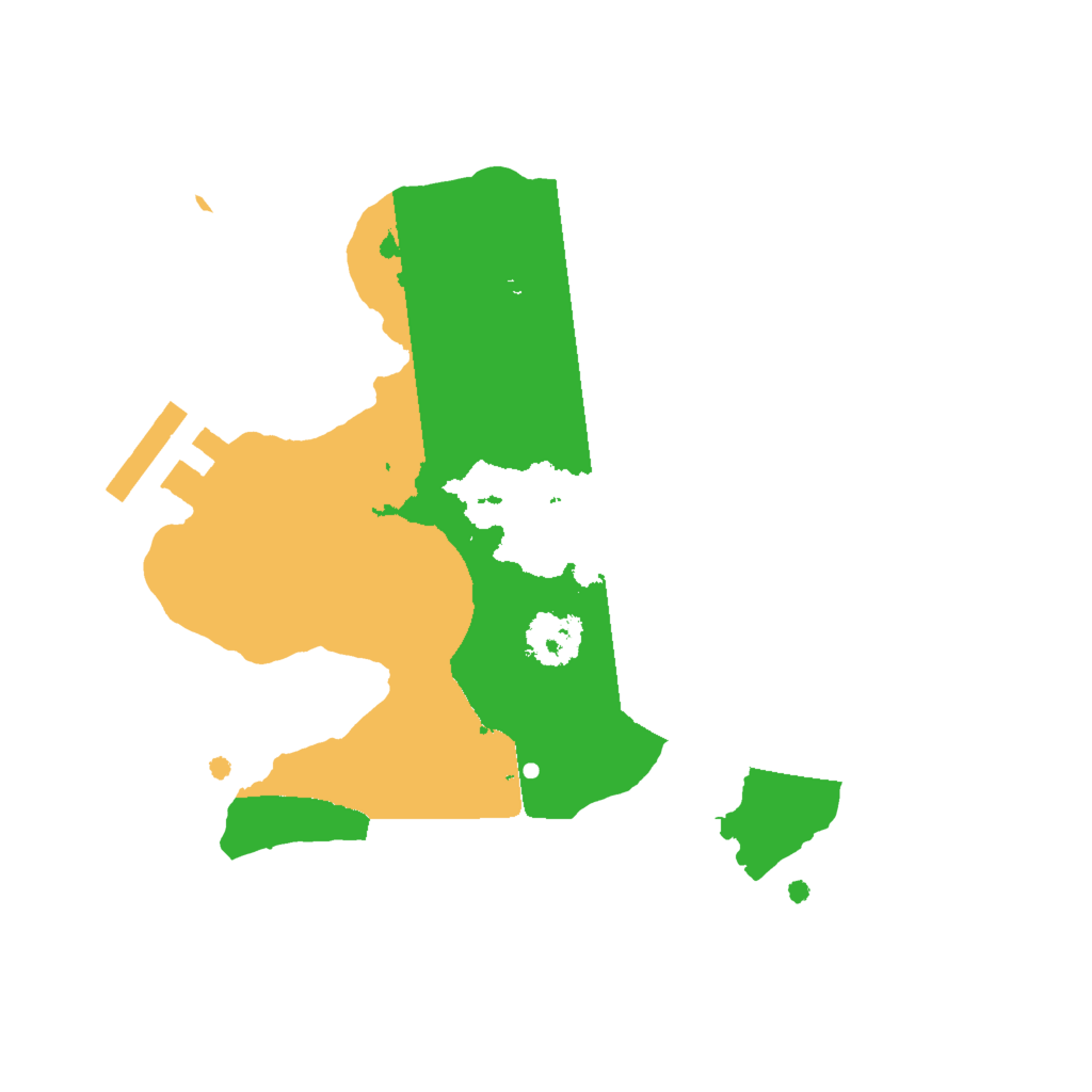 Biome Rust Map: Procedural Map, Size: 2000, Seed: 100342642
