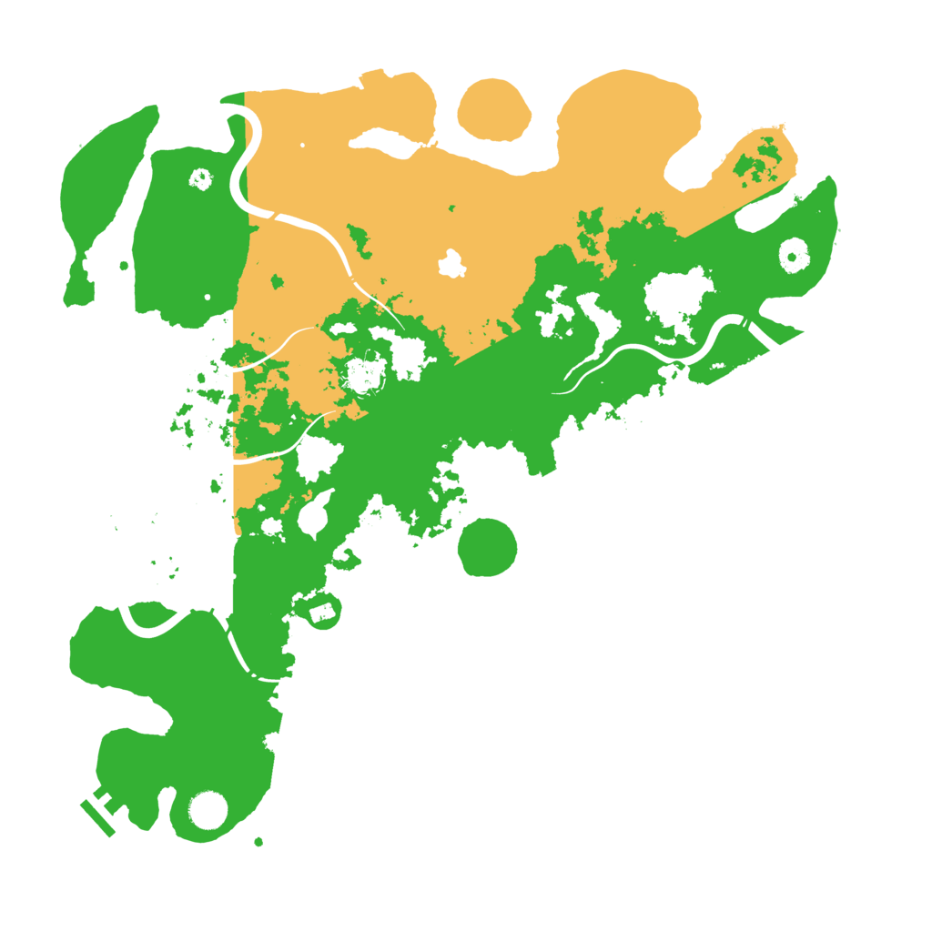Biome Rust Map: Procedural Map, Size: 4250, Seed: 642431615