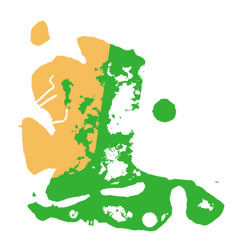 Biome Rust Map: Procedural Map, Size: 3000, Seed: 3021549