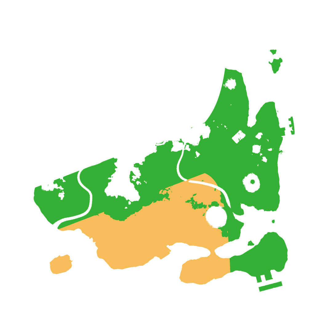 Biome Rust Map: Procedural Map, Size: 2700, Seed: 415466754