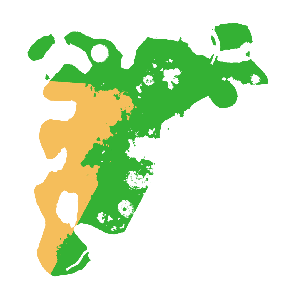 Biome Rust Map: Procedural Map, Size: 3000, Seed: 567221