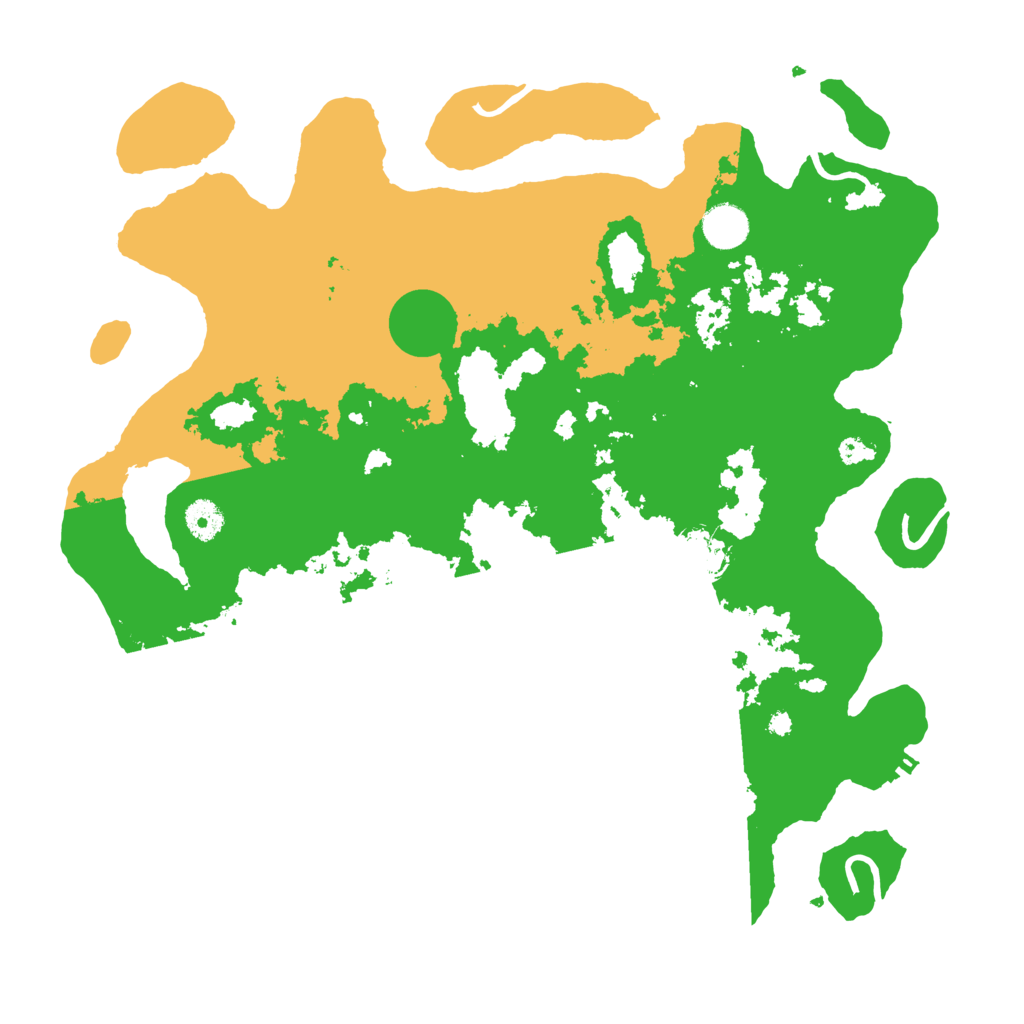 Biome Rust Map: Procedural Map, Size: 4000, Seed: 105592