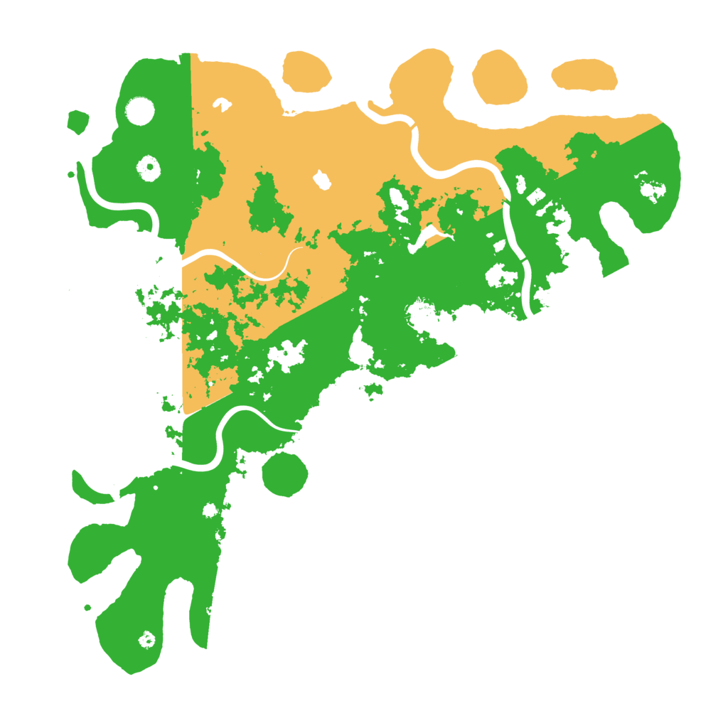Biome Rust Map: Procedural Map, Size: 4500, Seed: 1125483