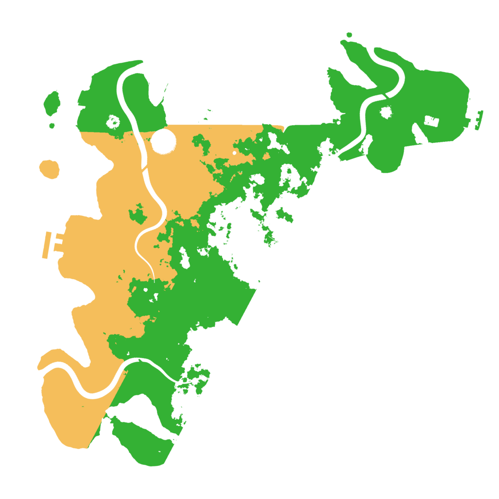Biome Rust Map: Procedural Map, Size: 3750, Seed: 1843412166