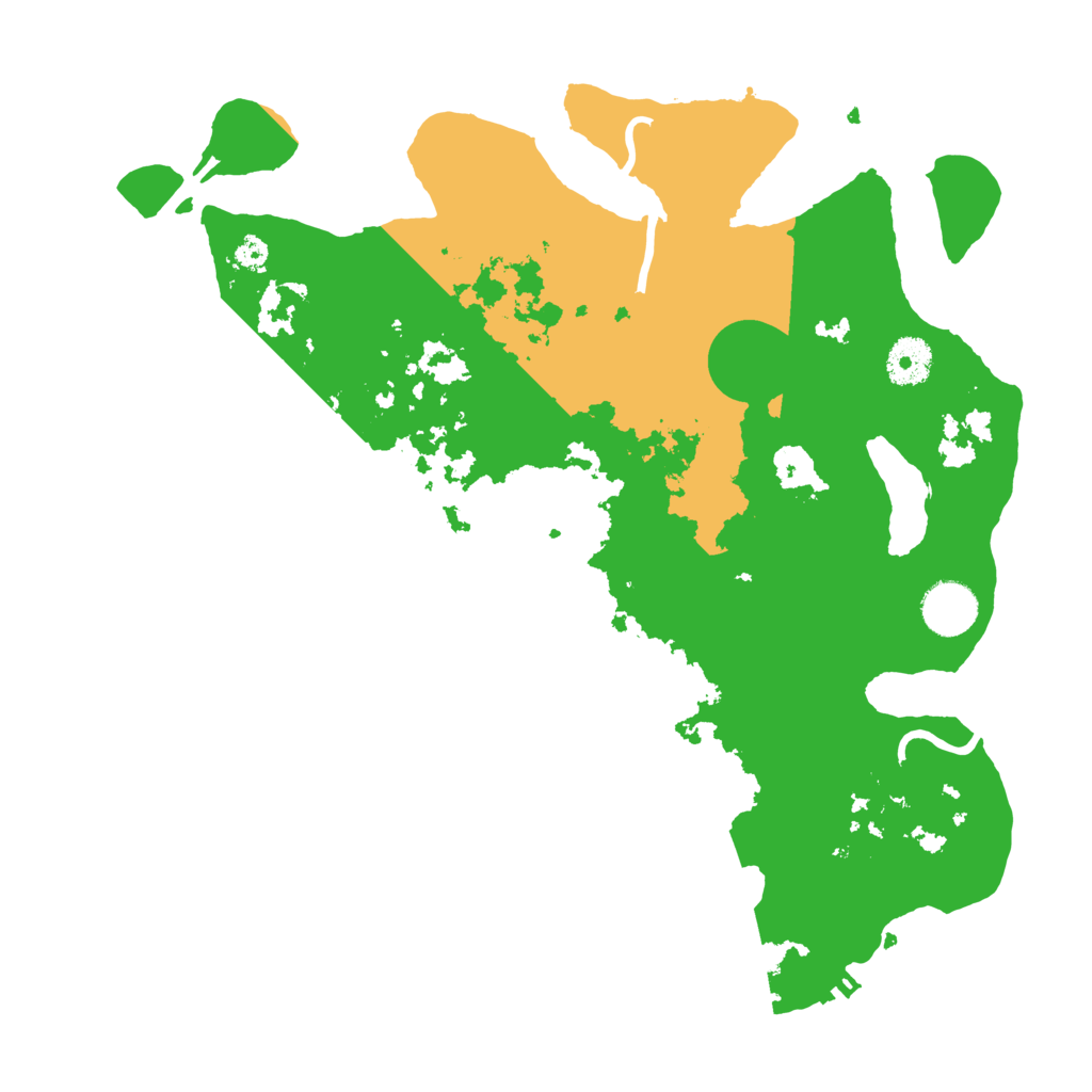 Biome Rust Map: Procedural Map, Size: 3500, Seed: 1144213113