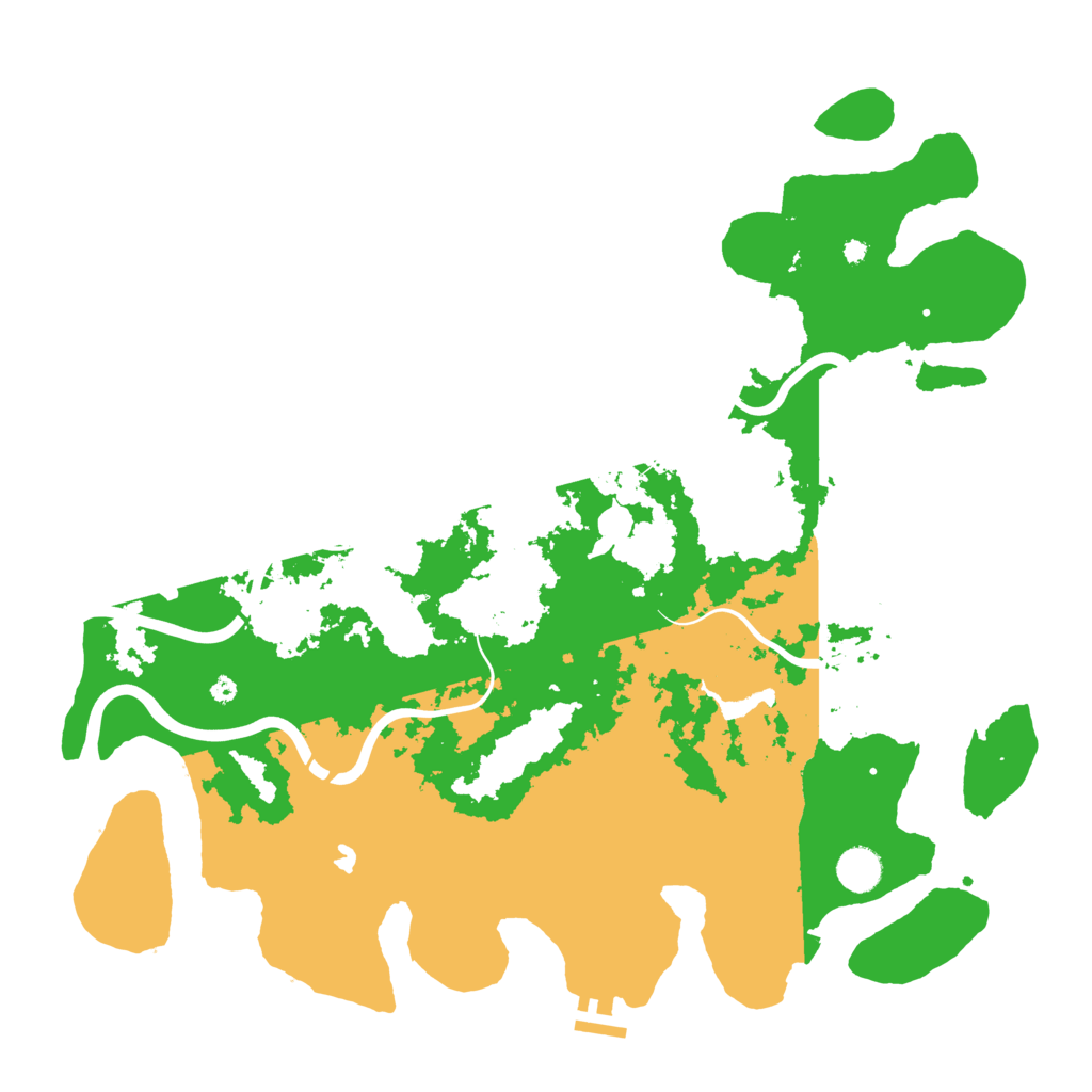 Biome Rust Map: Procedural Map, Size: 4250, Seed: 1100327760