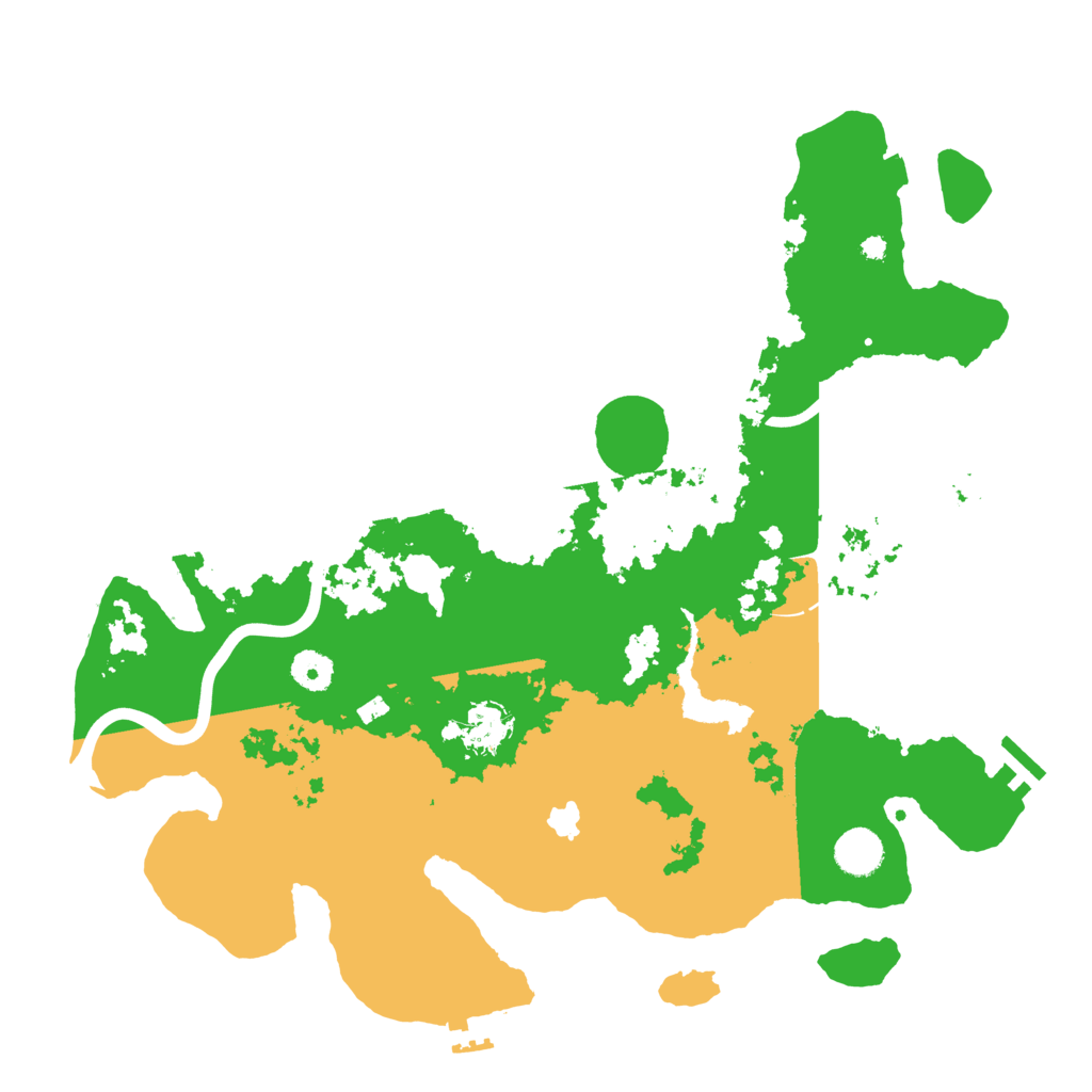 Biome Rust Map: Procedural Map, Size: 4000, Seed: 436111927