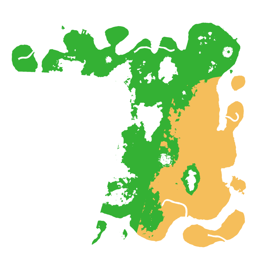 Biome Rust Map: Procedural Map, Size: 3850, Seed: 581988