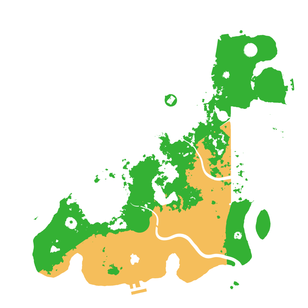 Biome Rust Map: Procedural Map, Size: 4000, Seed: 1157672794