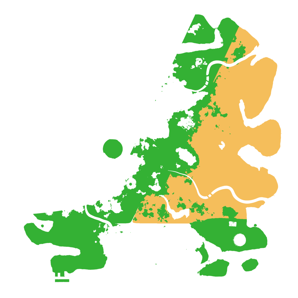 Biome Rust Map: Procedural Map, Size: 4250, Seed: 1404269840
