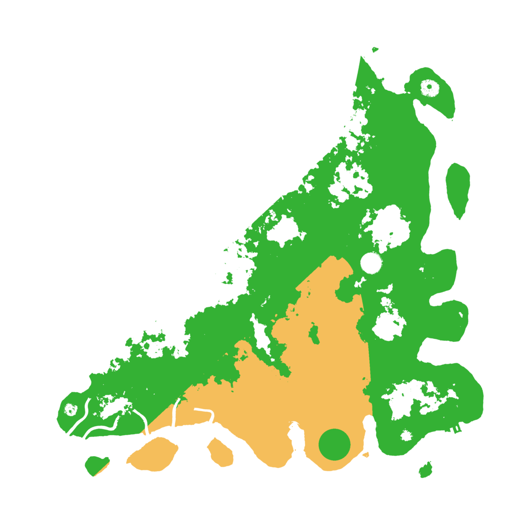 Biome Rust Map: Procedural Map, Size: 4250, Seed: 49308272