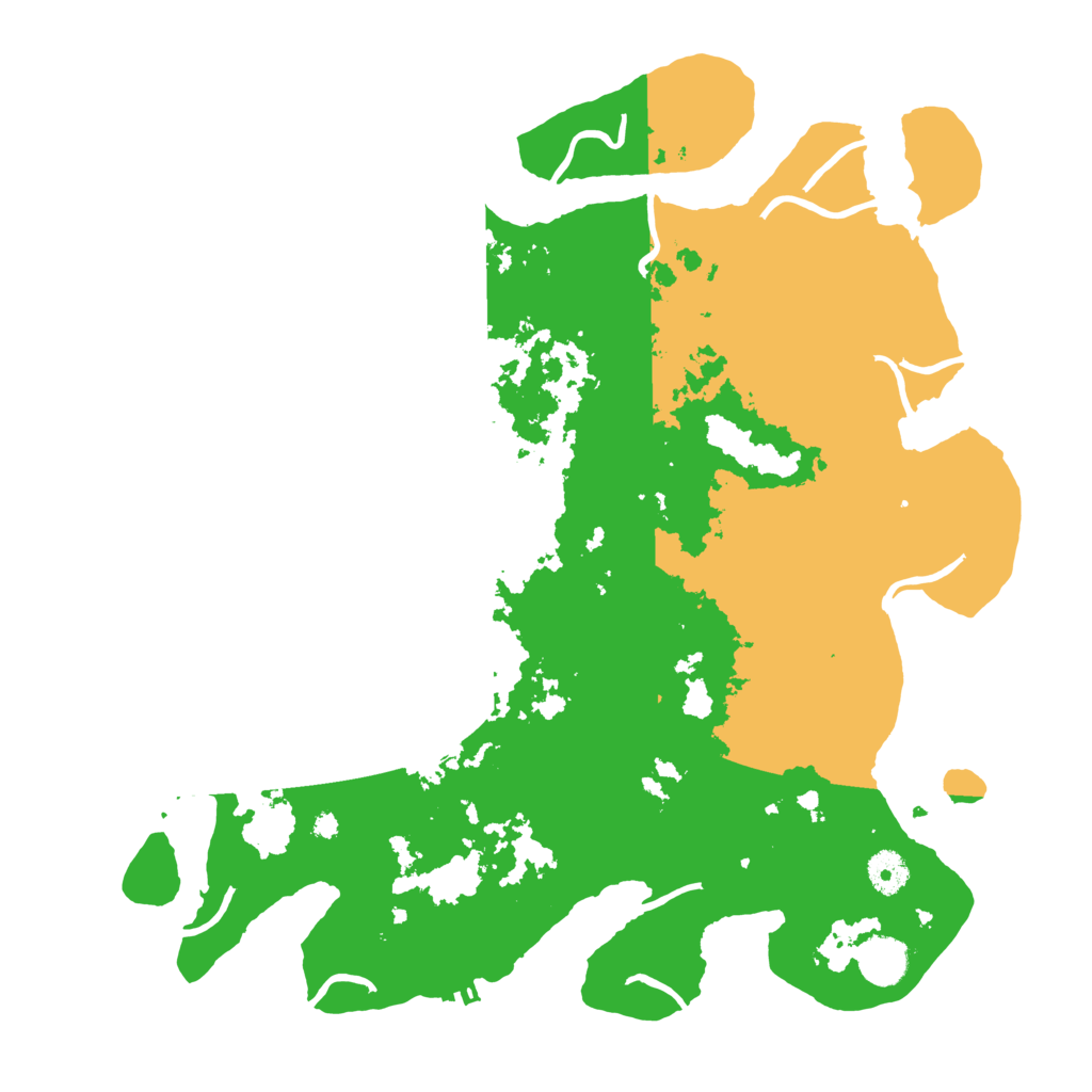 Biome Rust Map: Procedural Map, Size: 3950, Seed: 333043456