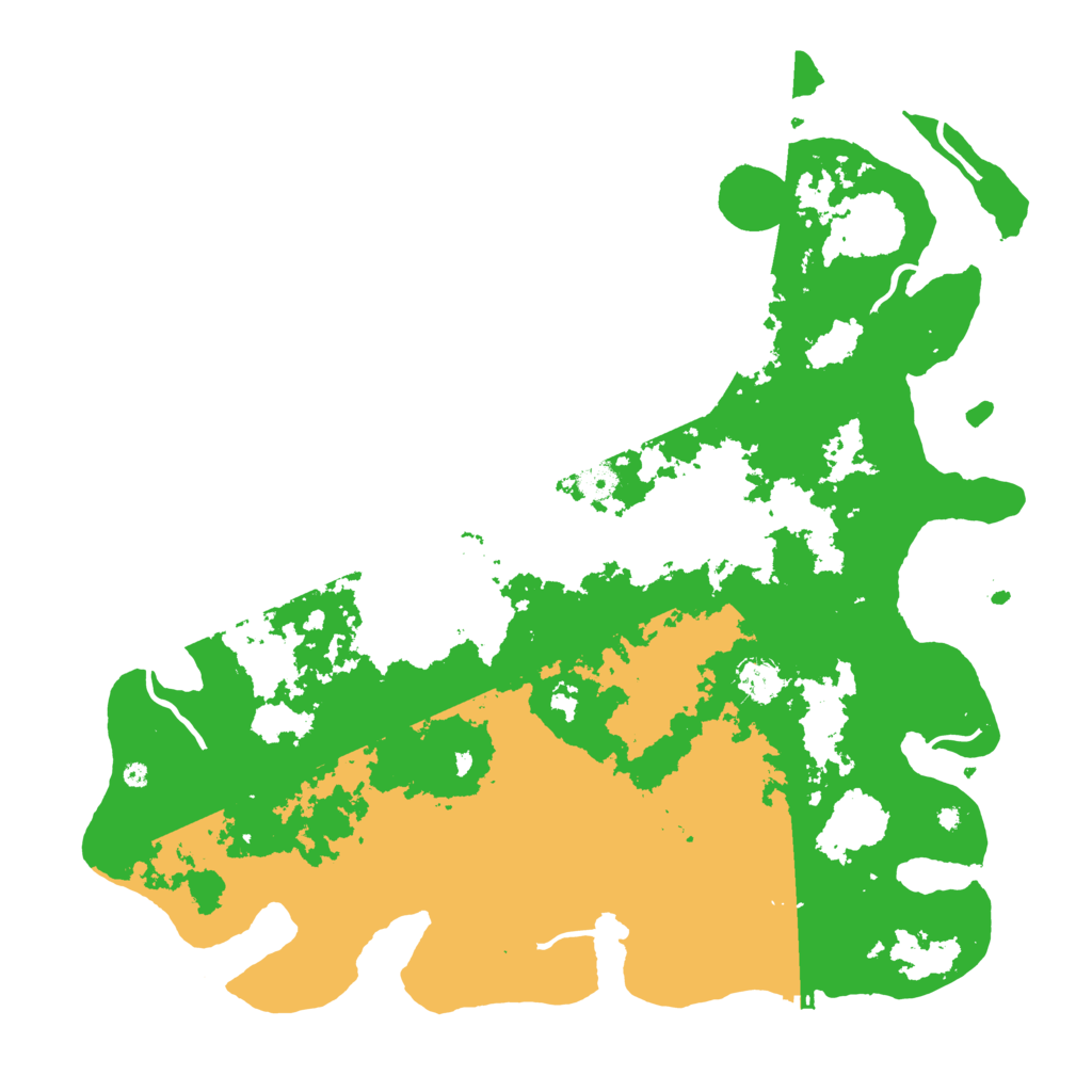 Biome Rust Map: Procedural Map, Size: 4500, Seed: 1571927619