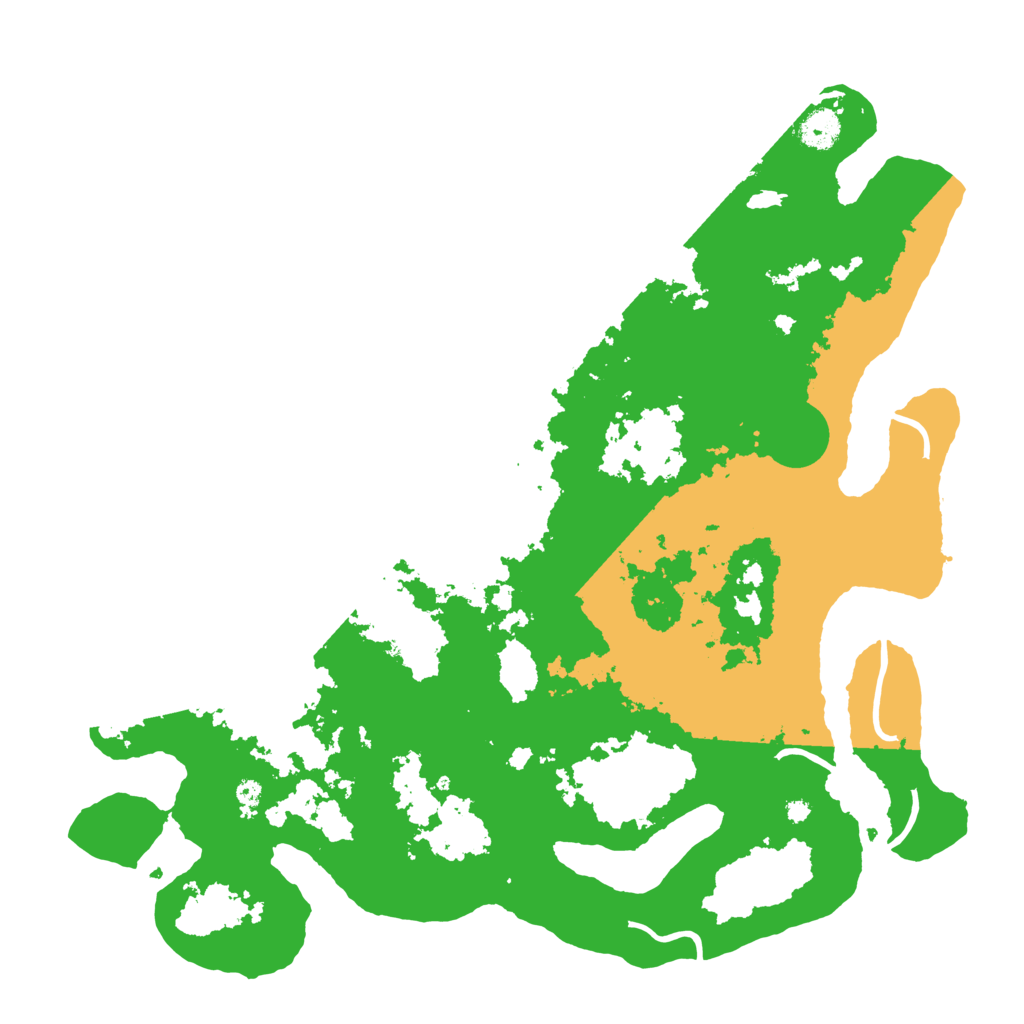 Biome Rust Map: Procedural Map, Size: 4096, Seed: 50722