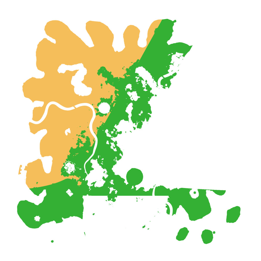 Biome Rust Map: Procedural Map, Size: 4096, Seed: 1398530181