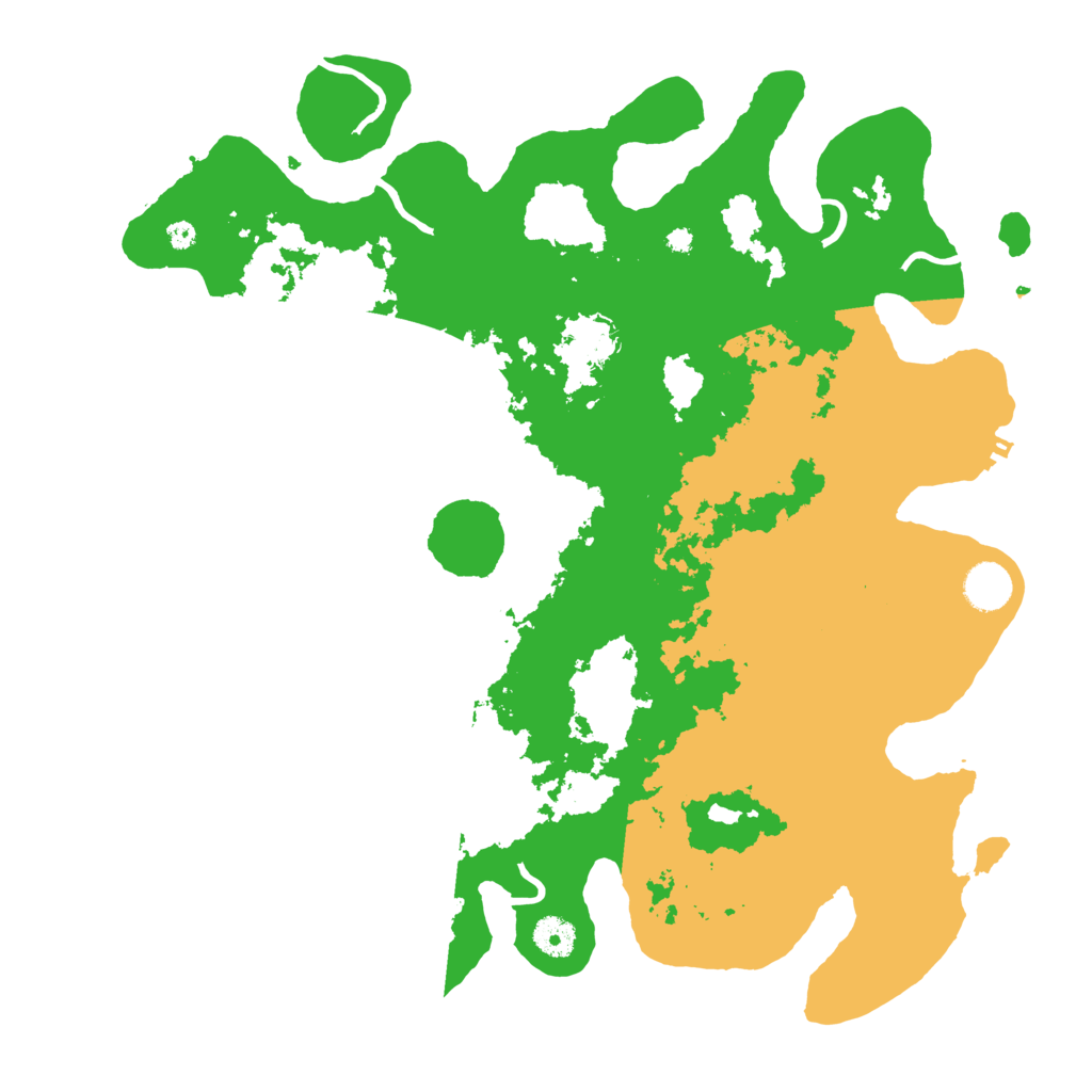 Biome Rust Map: Procedural Map, Size: 4000, Seed: 726445