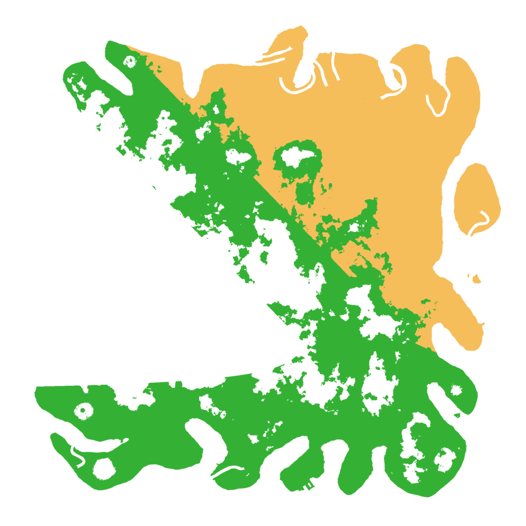 Biome Rust Map: Procedural Map, Size: 4500, Seed: 73544