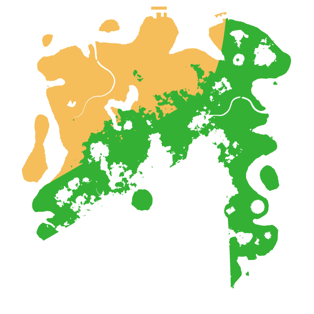 Biome Rust Map: Procedural Map, Size: 4050, Seed: 730