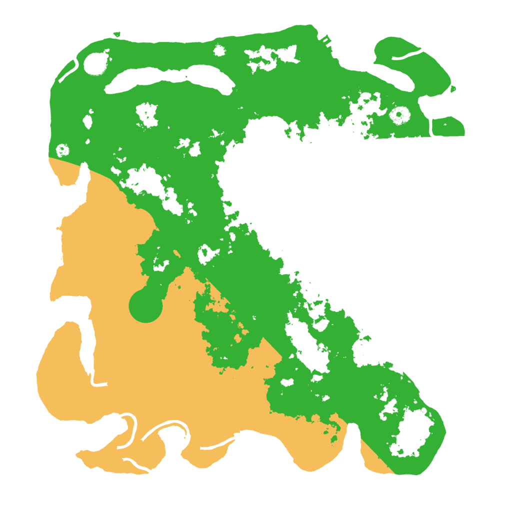 Biome Rust Map: Procedural Map, Size: 4000, Seed: 2318