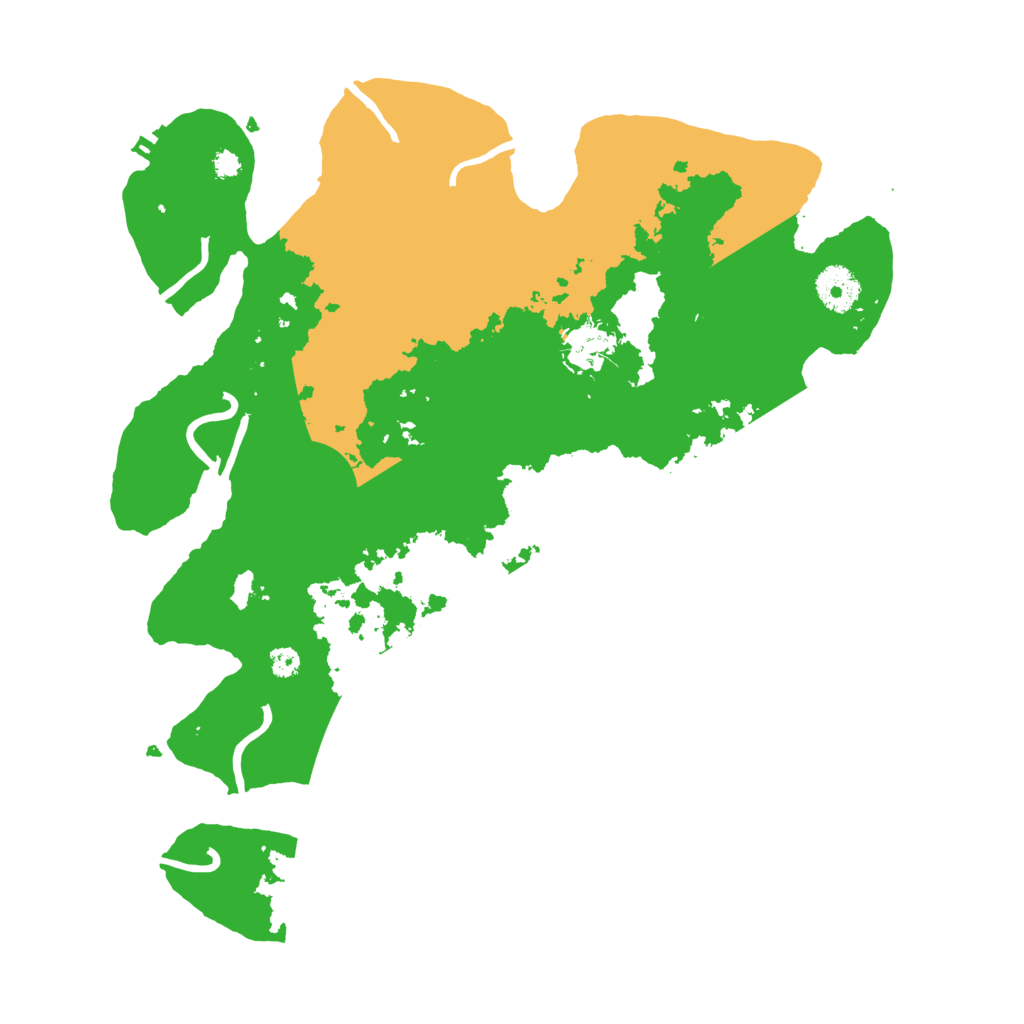 Biome Rust Map: Procedural Map, Size: 3500, Seed: 1308311820