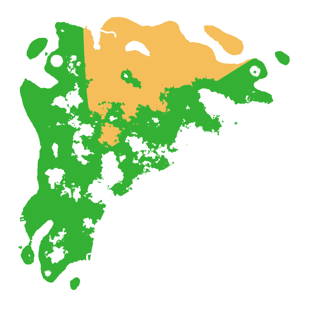 Biome Rust Map: Procedural Map, Size: 4500, Seed: 1890256904