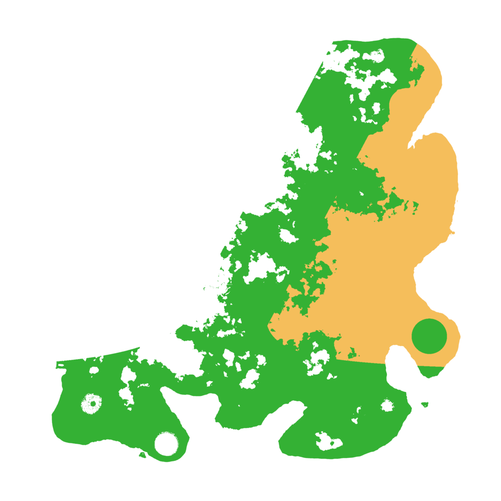 Biome Rust Map: Procedural Map, Size: 3750, Seed: 76565