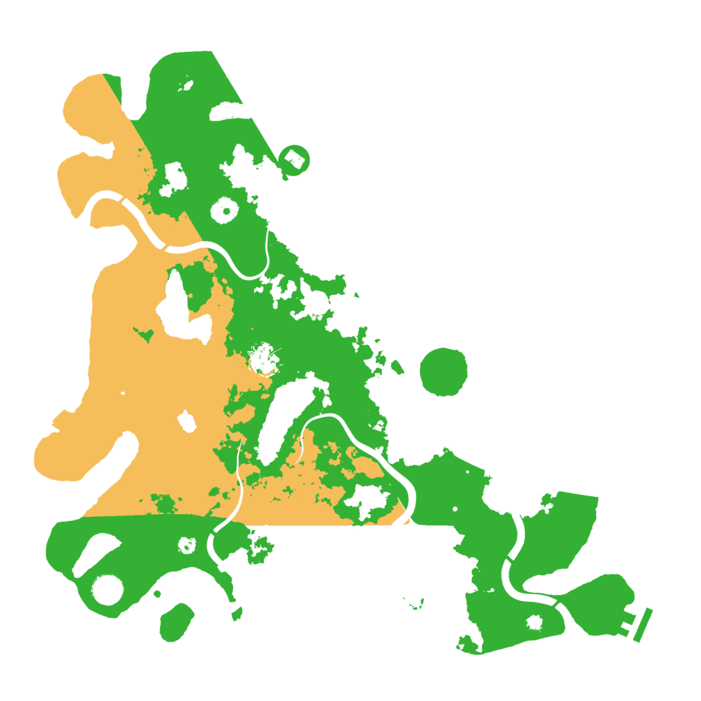 Biome Rust Map: Procedural Map, Size: 4000, Seed: 1114272728
