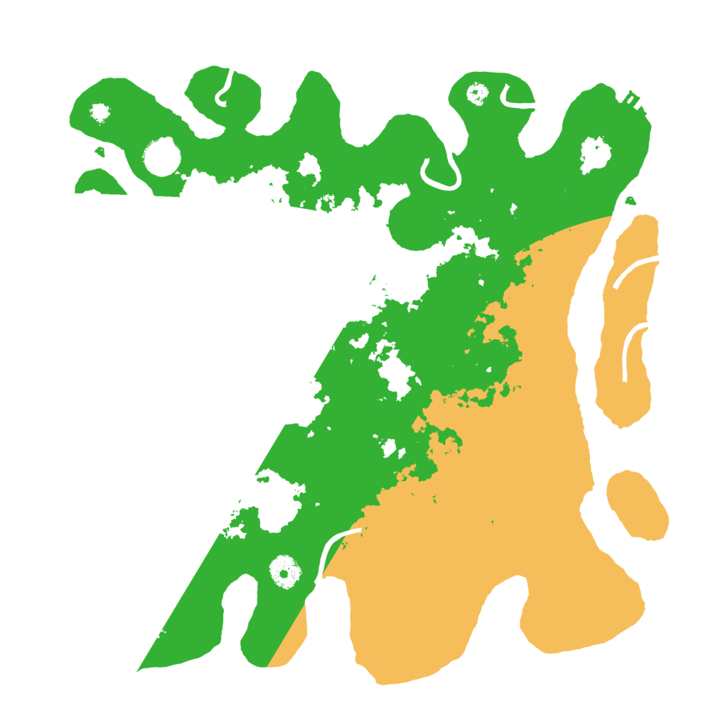 Biome Rust Map: Procedural Map, Size: 3500, Seed: 763685602