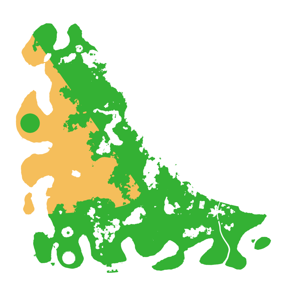 Biome Rust Map: Procedural Map, Size: 4000, Seed: 196