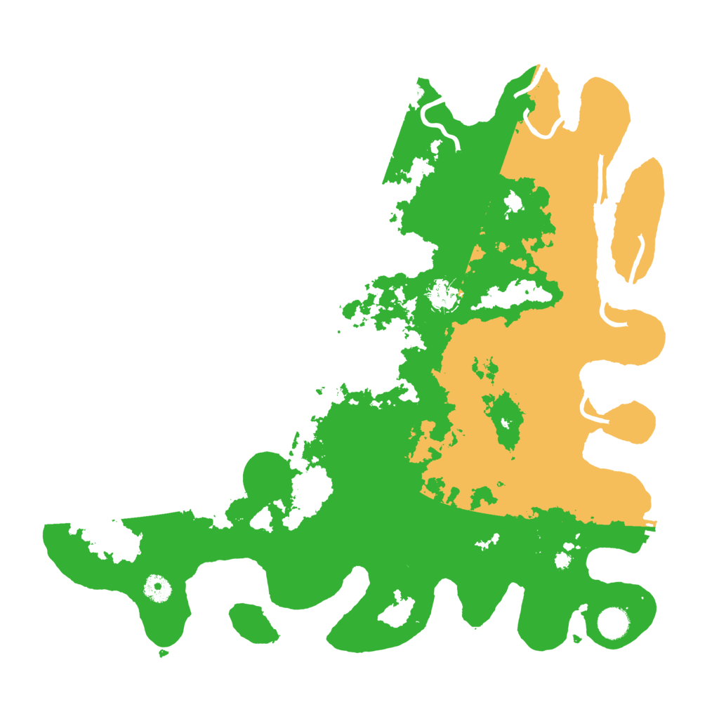 Biome Rust Map: Procedural Map, Size: 4000, Seed: 936535557