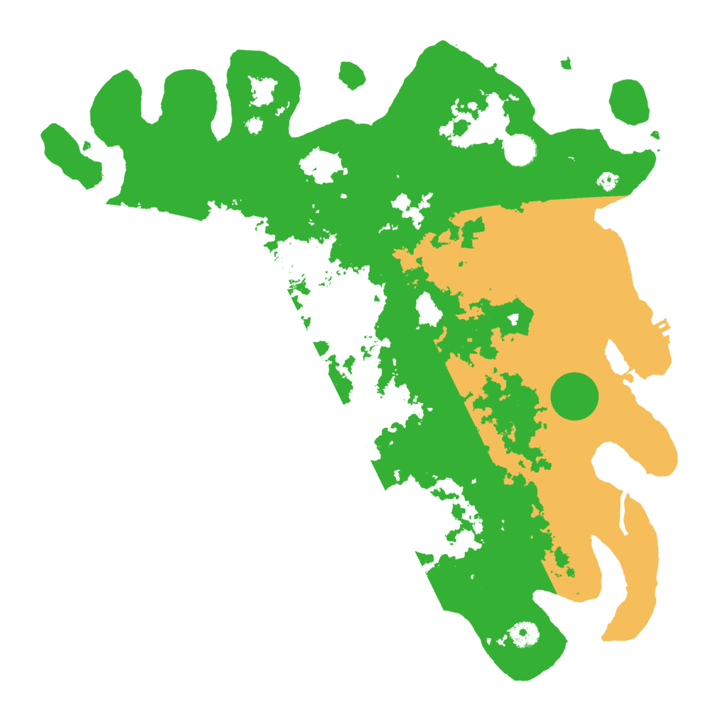 Biome Rust Map: Procedural Map, Size: 4000, Seed: 6282