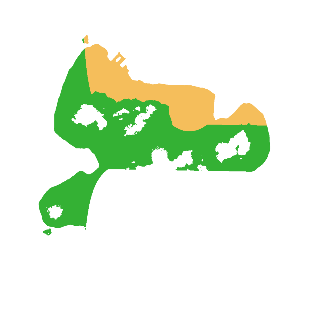 Biome Rust Map: Procedural Map, Size: 2000, Seed: 455795264