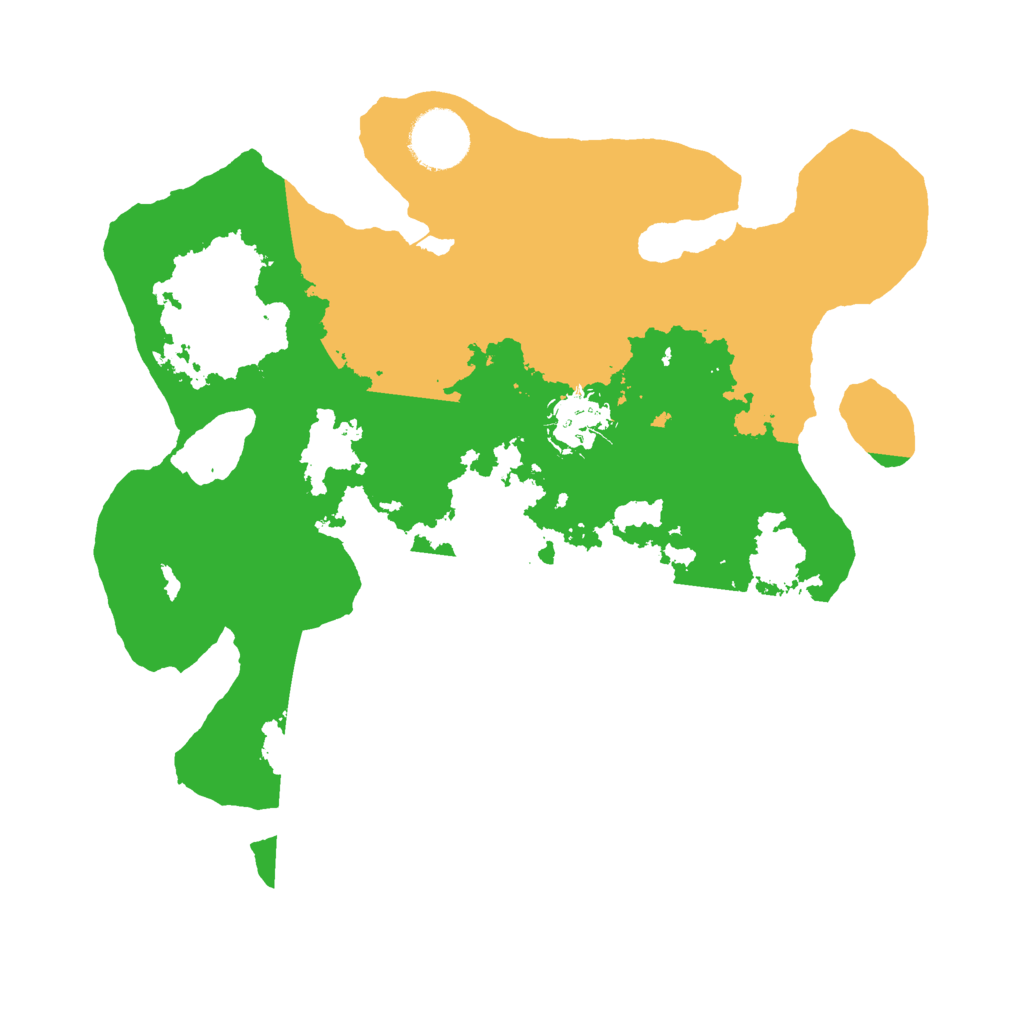 Biome Rust Map: Barren, Size: 3000, Seed: 446556976