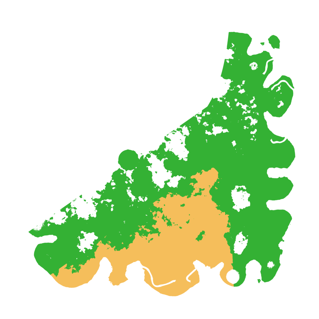 Biome Rust Map: Procedural Map, Size: 4250, Seed: 863621067