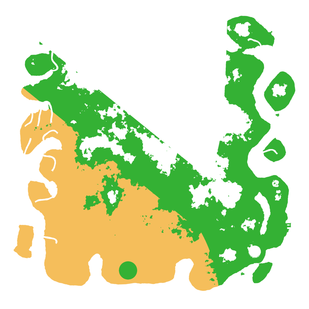 Biome Rust Map: Procedural Map, Size: 4500, Seed: 2053082692