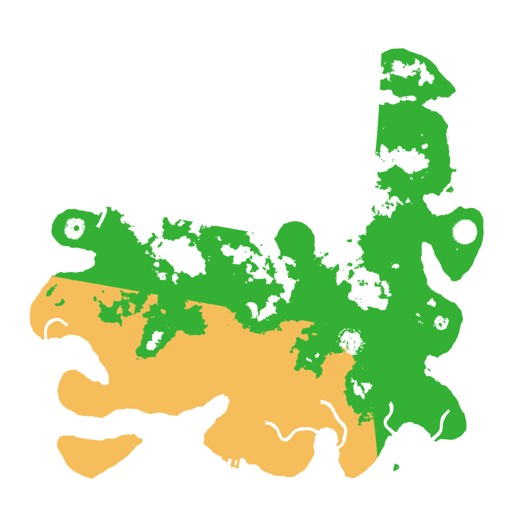 Biome Rust Map: Procedural Map, Size: 3750, Seed: 74501729