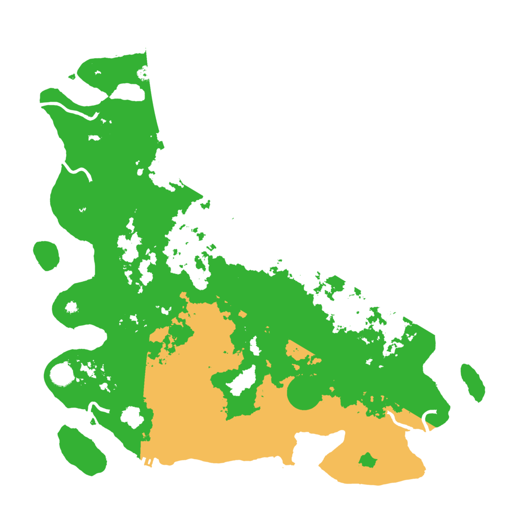 Biome Rust Map: Procedural Map, Size: 4000, Seed: 115951