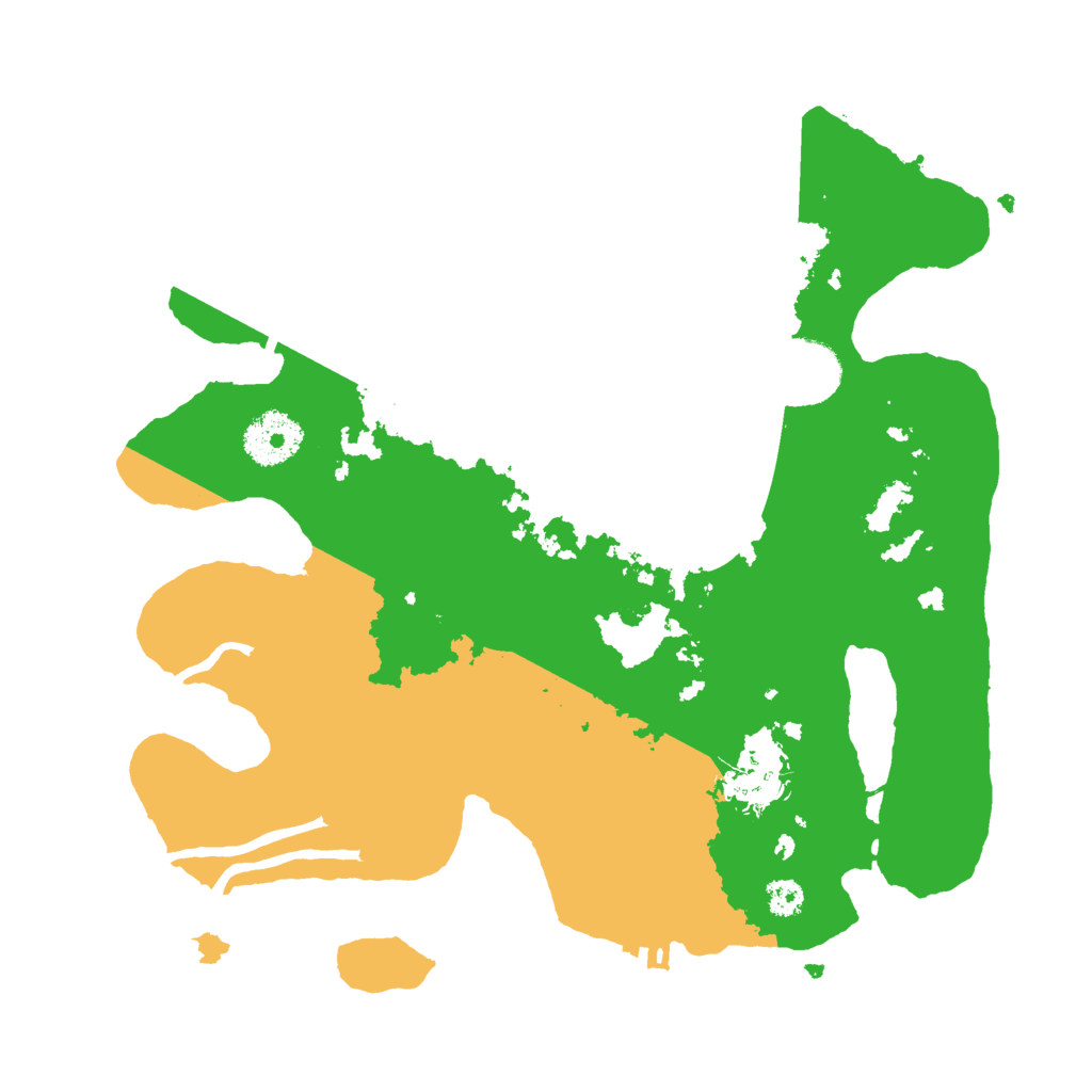 Biome Rust Map: Procedural Map, Size: 3000, Seed: 302190385