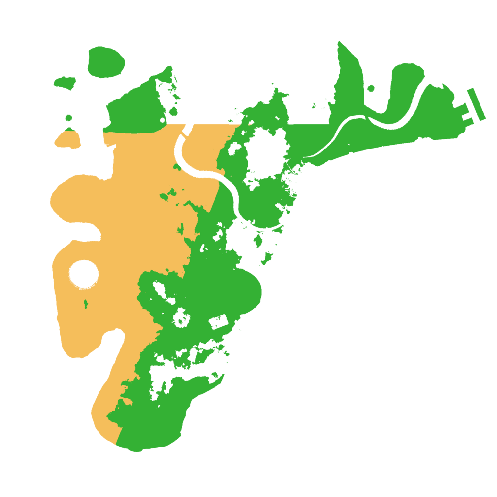 Biome Rust Map: Procedural Map, Size: 3000, Seed: 1786834741