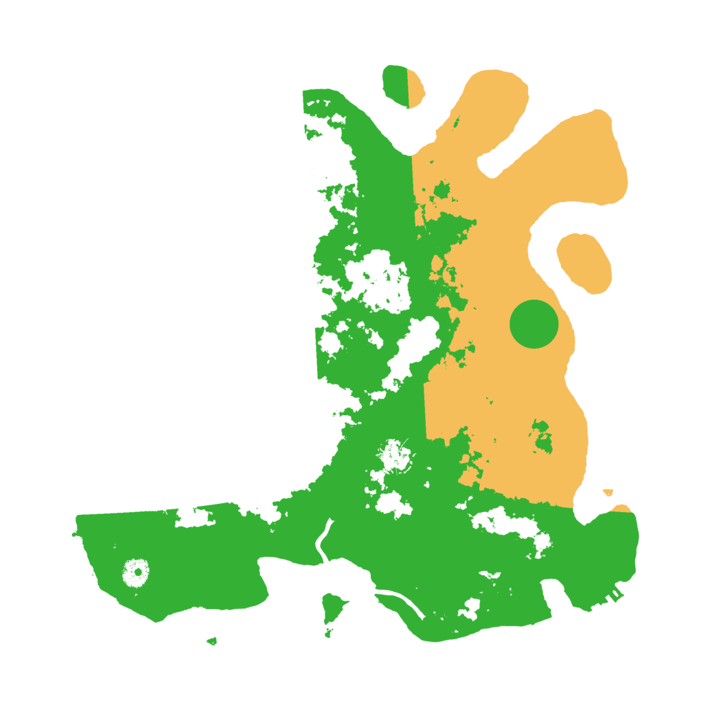 Biome Rust Map: Procedural Map, Size: 3800, Seed: 3750