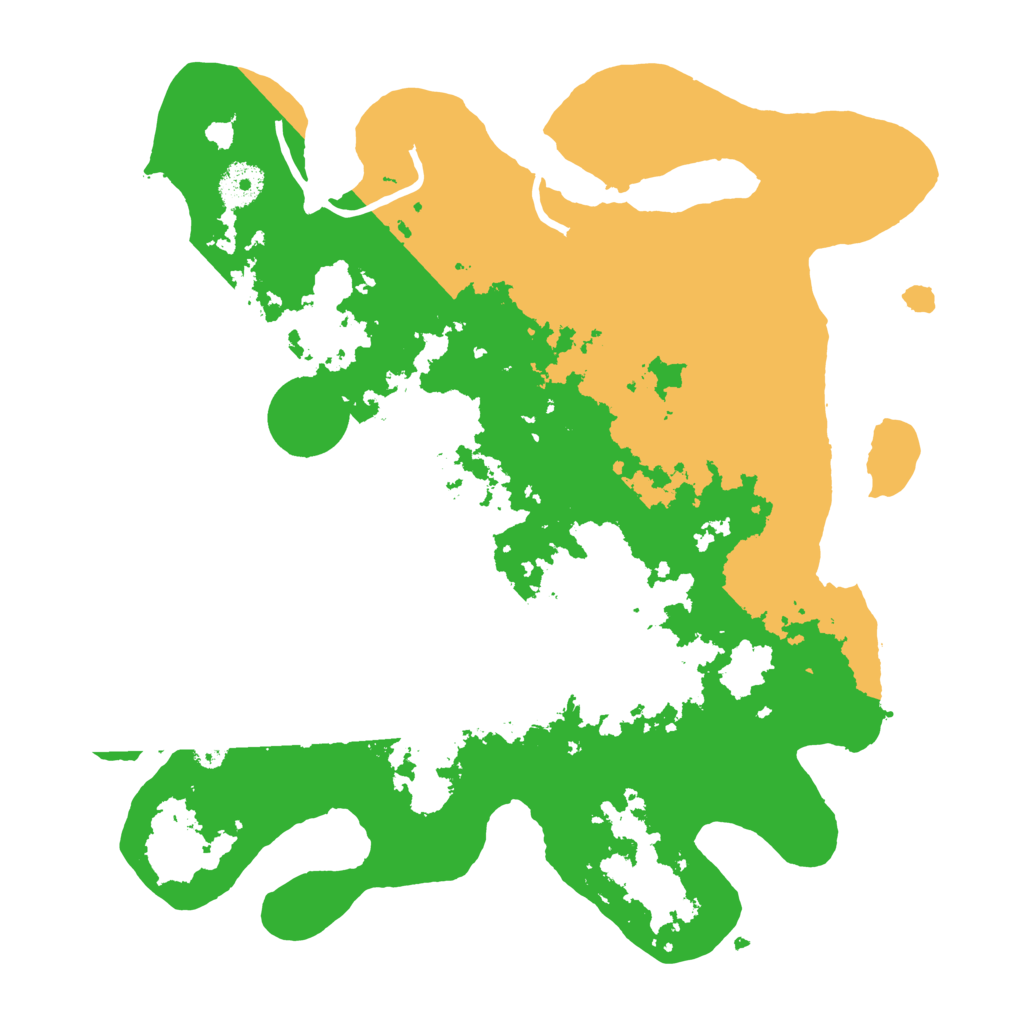 Biome Rust Map: Procedural Map, Size: 3500, Seed: 1929800082