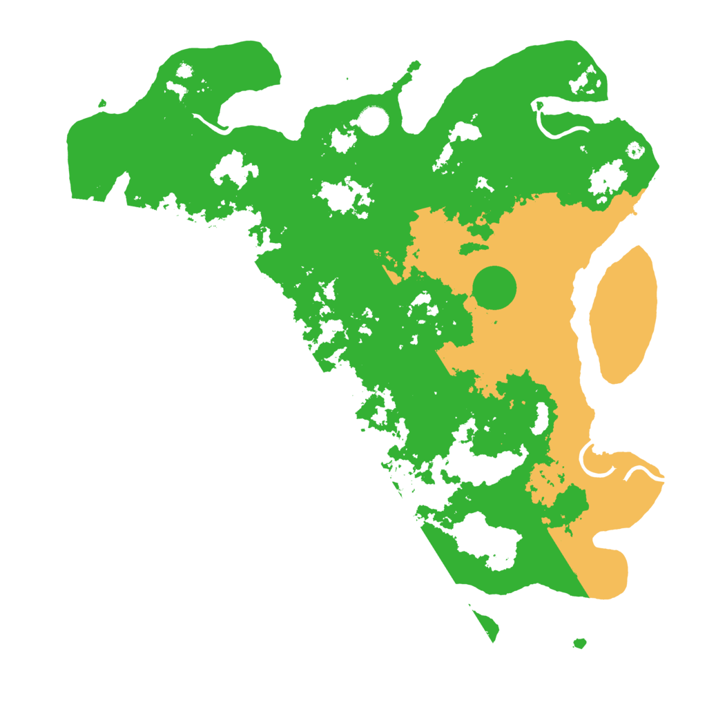 Biome Rust Map: Procedural Map, Size: 4250, Seed: 82518452