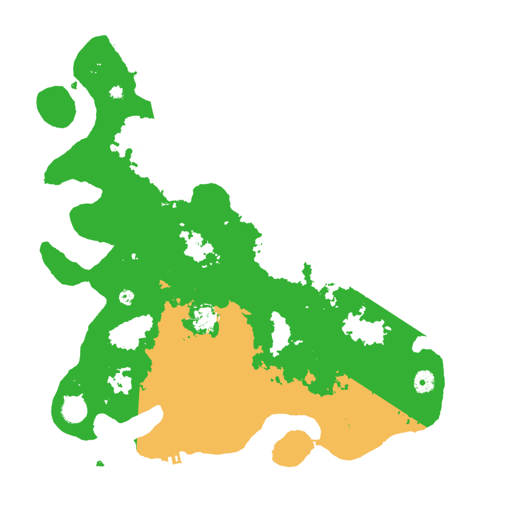 Biome Rust Map: Procedural Map, Size: 3500, Seed: 50752731