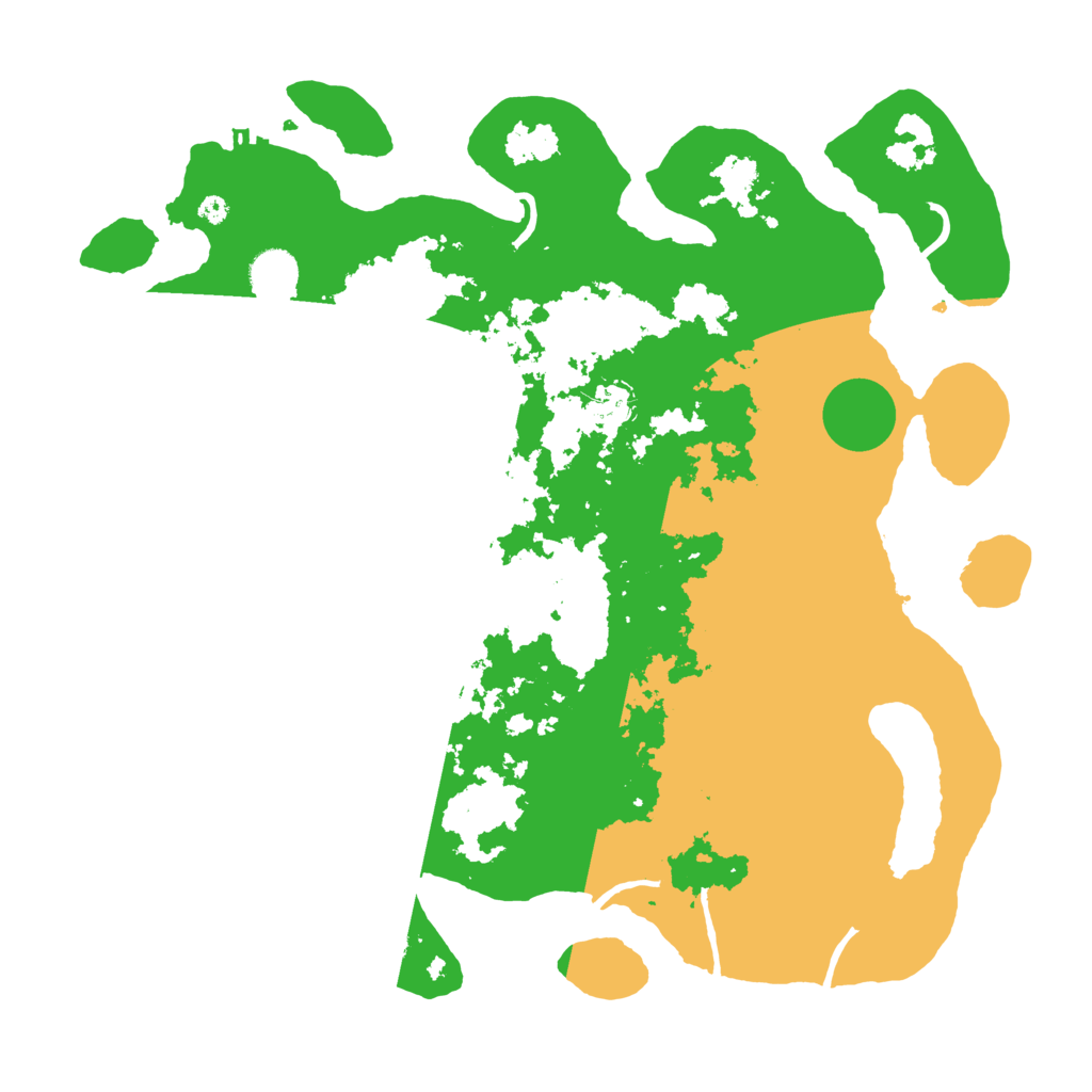 Biome Rust Map: Procedural Map, Size: 3950, Seed: 1849237203