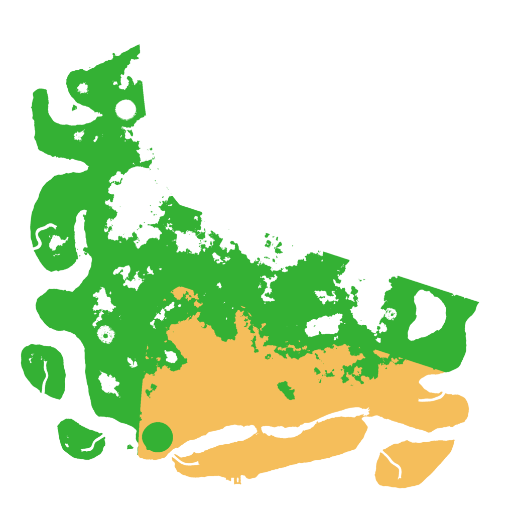 Biome Rust Map: Procedural Map, Size: 4500, Seed: 231267962