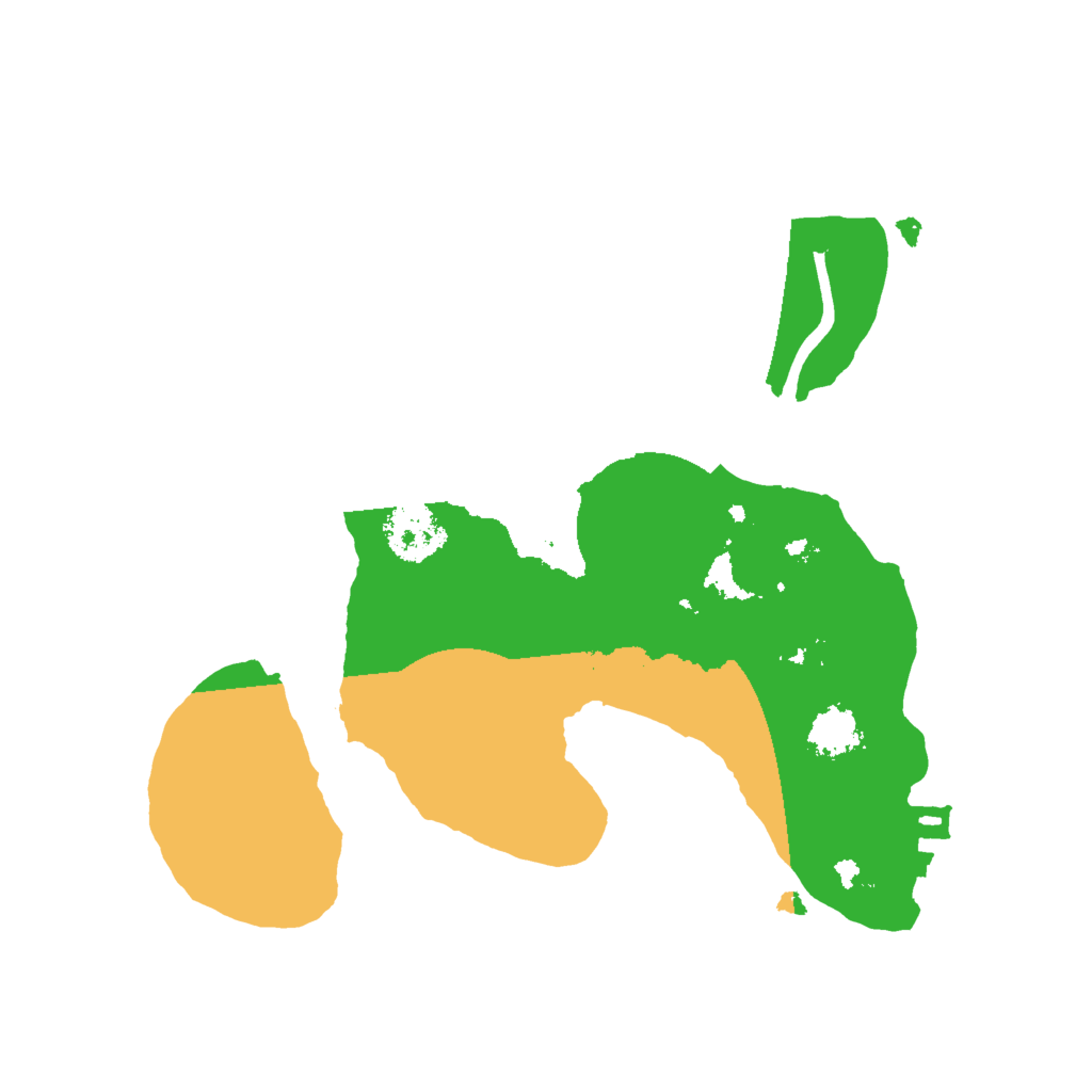 Biome Rust Map: Procedural Map, Size: 2000, Seed: 117868612