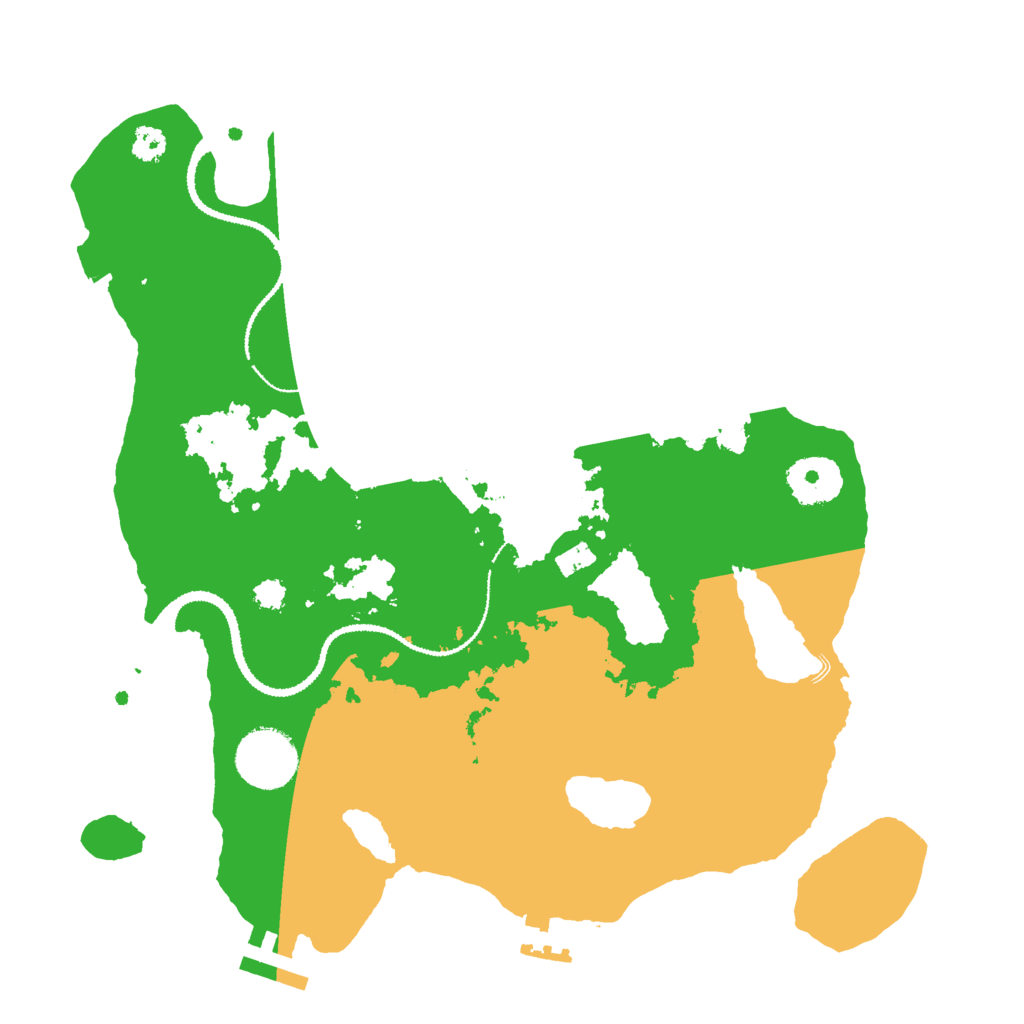 Biome Rust Map: Procedural Map, Size: 3000, Seed: 1173758056