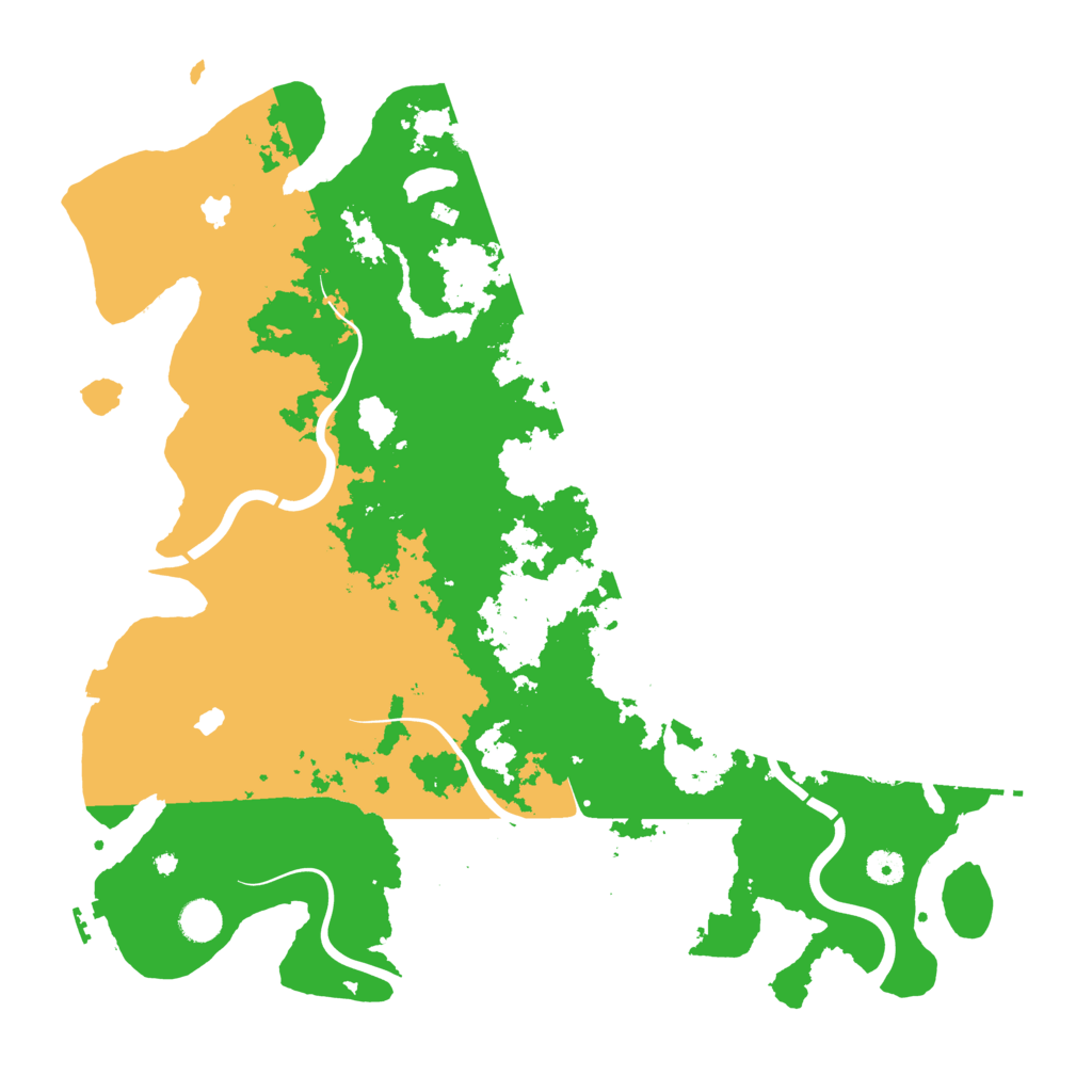 Biome Rust Map: Procedural Map, Size: 4500, Seed: 503612704
